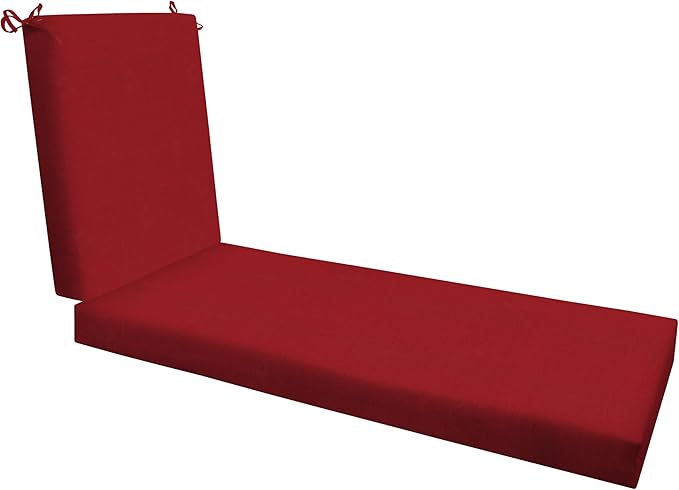 Honeycomb Outdoor Chaise Lounge Cushion