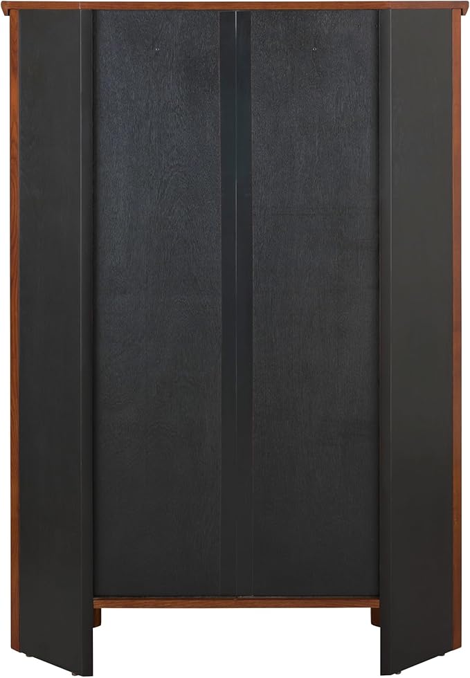 Leick Home 82263 Mission Mantel Height Corner Bookcase