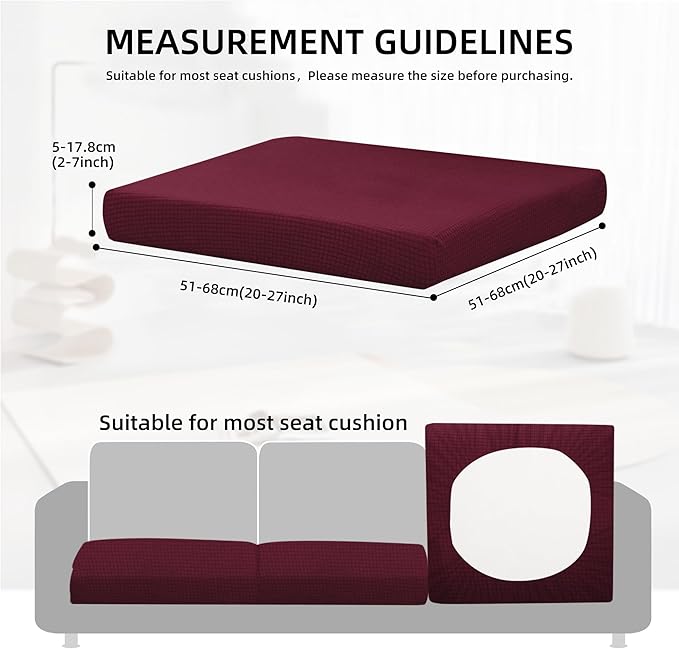 Outdoor Cushion Covers Set, Replacement