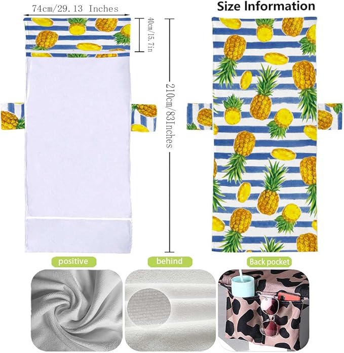 Irisbell Lounge Chair Towel Cover