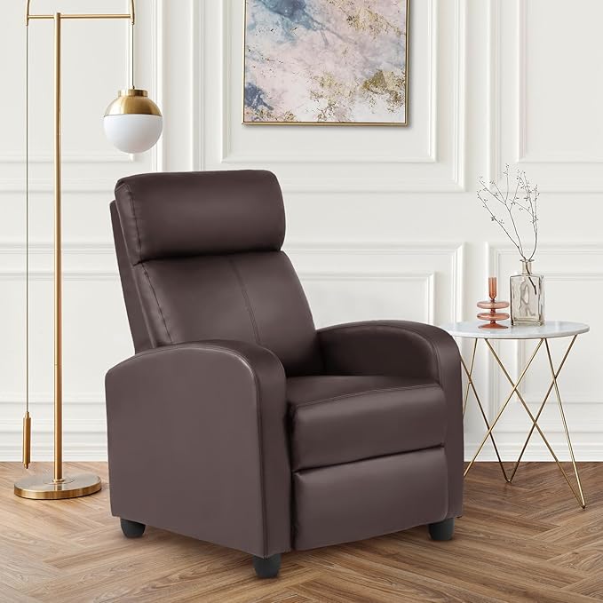 FDW Recliner Chair Massage Chair Reading Chair Reclining Sofa Home Theater