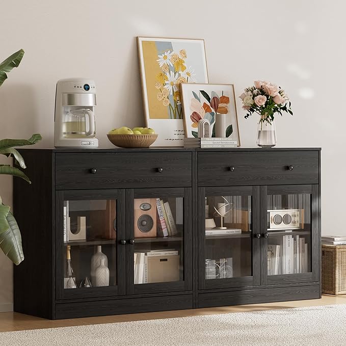 TUSY 71" Large TV Stand Set