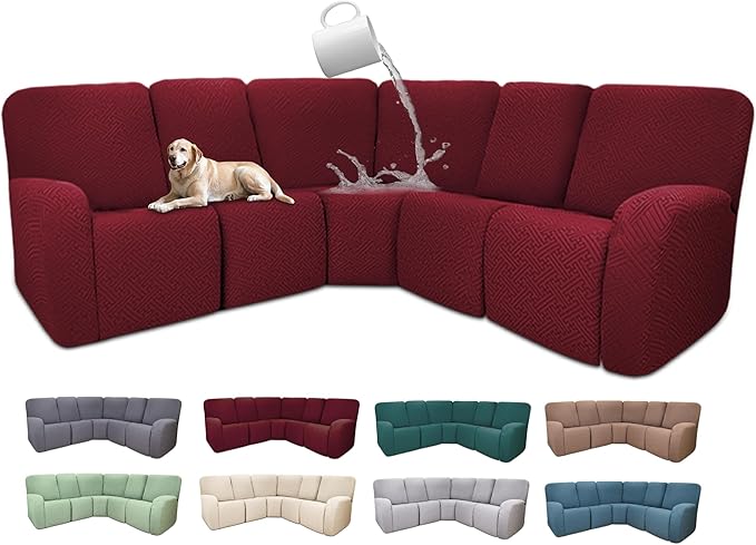 100% Waterproof Sectional Recliner Couch Covers