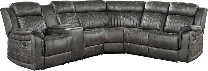 Lexicon Reclining Sectional Couches