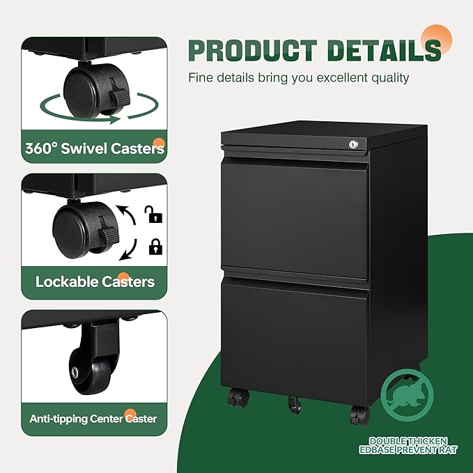 Letaya Mobile File Cabinet