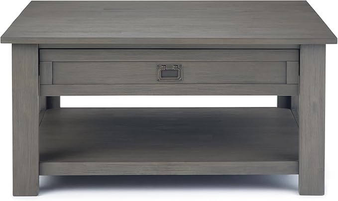 SIMPLIHOME Monroe Square Coffee Table