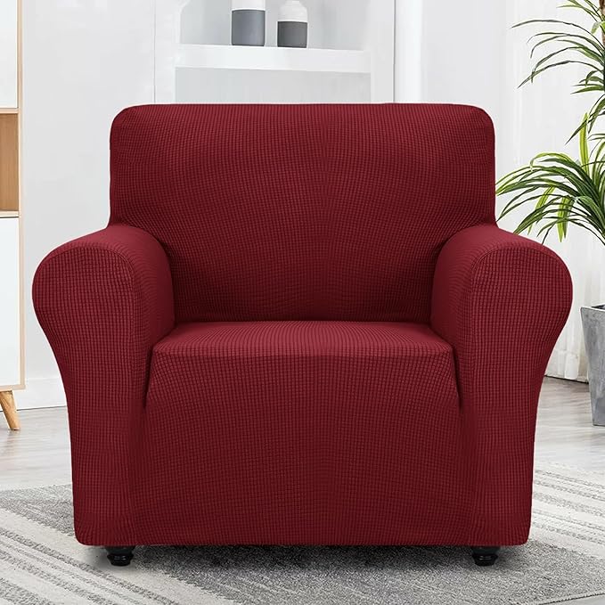 ZNSAYOTX Super Stretch Chair Slipcover Universal Sofa Chair Covers