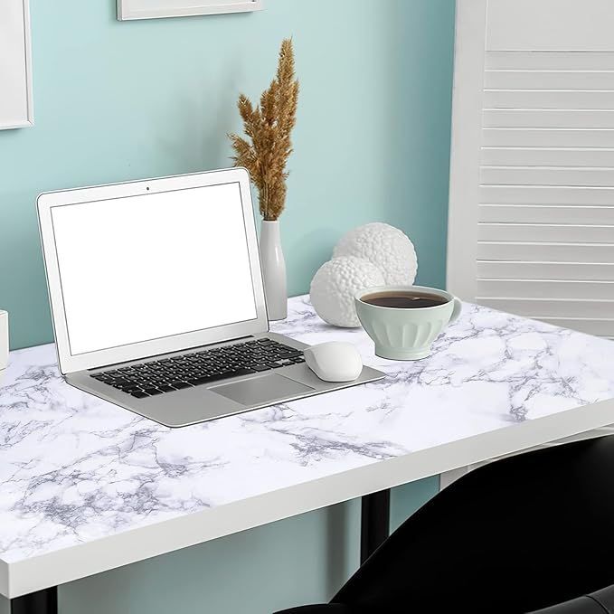 Arthome 60 x 508 cm Peel and Stick Marble Contact Paper, Self-Adhesive