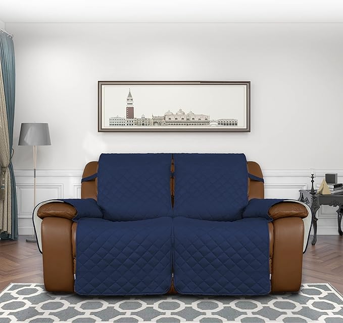 Easy-Going Loveseat Recliner Cover, Reversible Couch Cover