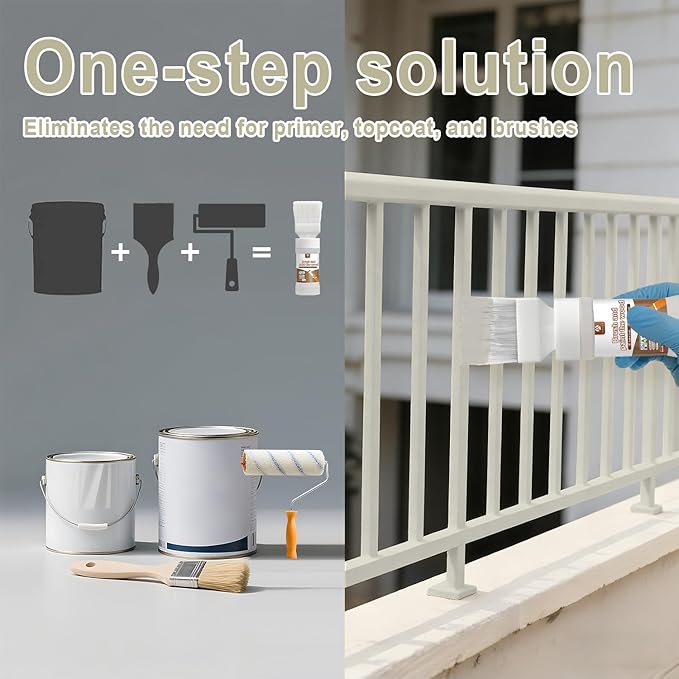 Glacier Blue Touch-Up Paint for Furniture, Metal No Sanding, Fast Drying
