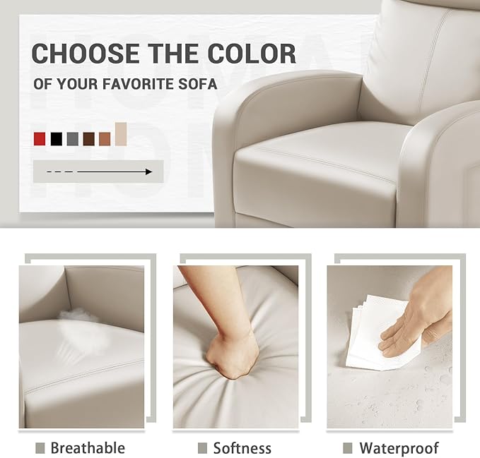 Homall Recliner Chair, Recliner Sofa