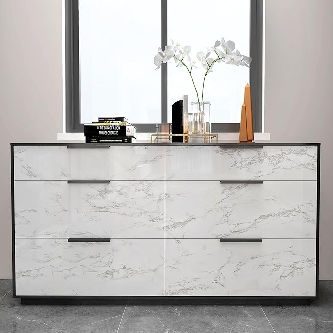 practicalWs Marble Contact Paper Peel and Stick, 15.7inch×118.1inch White Gray