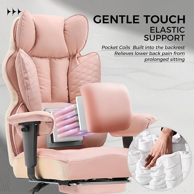 COMHOMA Desk Office Chair Big and Tall Office Chairs Ergonomic Gaming Chairs
