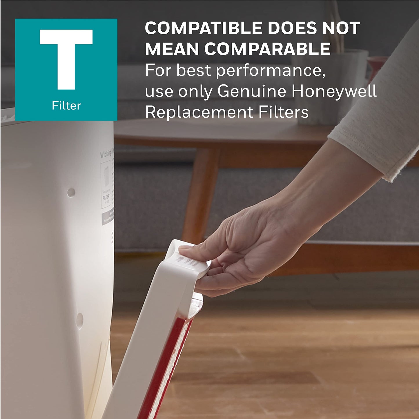 Honeywell Top Fill Tower Humidifier, Digital Humidistat, Black – Cool Mist Humidifiers for Bedroom, Home or Office with Space-Saving Tower Design