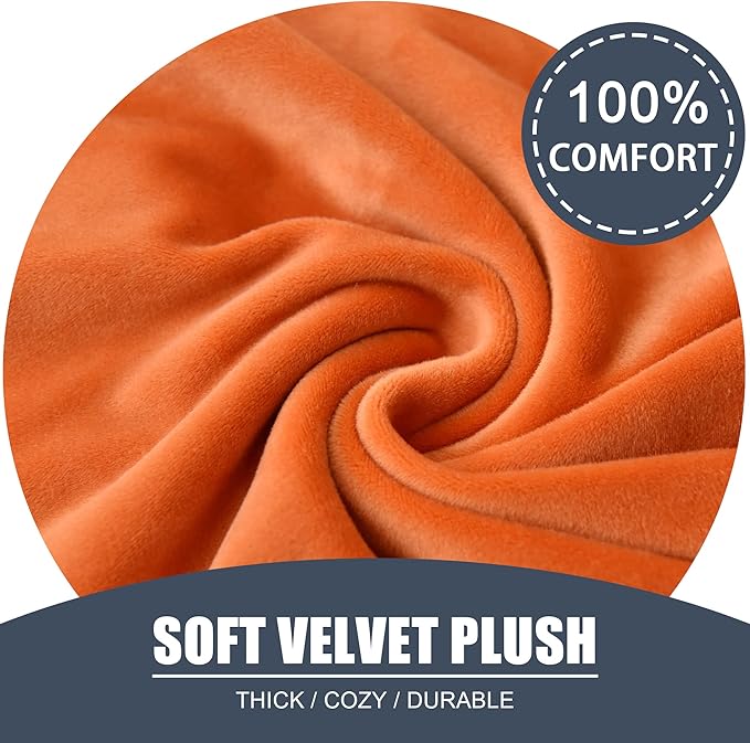 CONRUSER Stretch Sofa Slipcover, Soft Thick Velvet Couch Sofa Cover Furniture