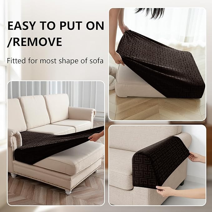 UNBBRRL Stretch Couch Backrest Cushion Cover