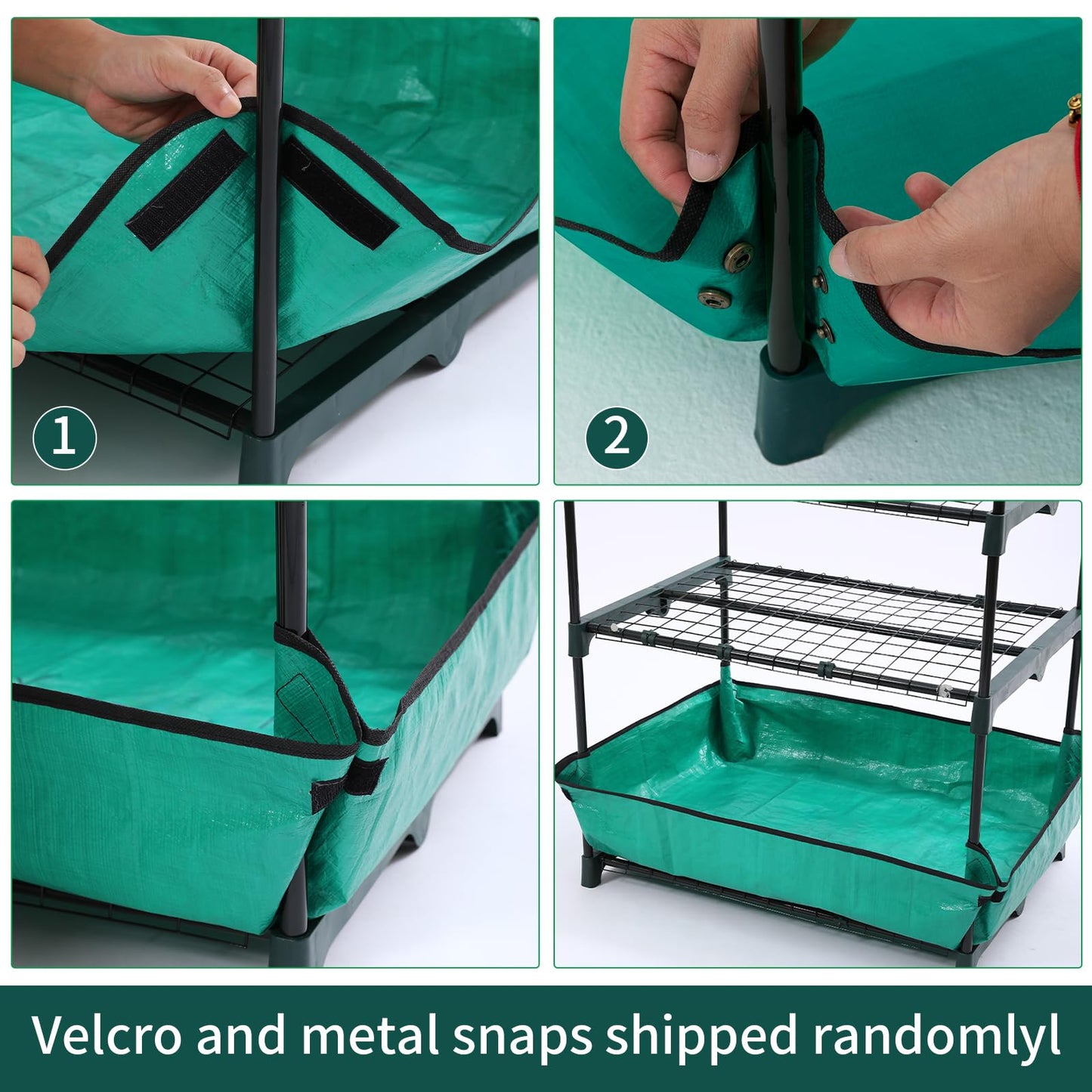 5 Tier Mini Greenhouse for Indoor Outdoor, Portable Green House with Durable PVC Cover and Shelves for Seedling, Heavy Duty Greenhouse with Waterproof Mat and Cover Tape, Gardening Gifts for Women Men