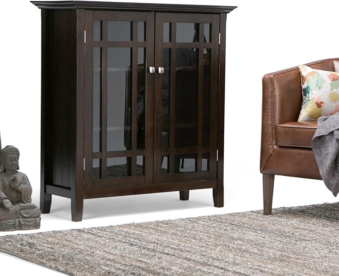 SIMPLIHOME Bedford Storage Cabinet