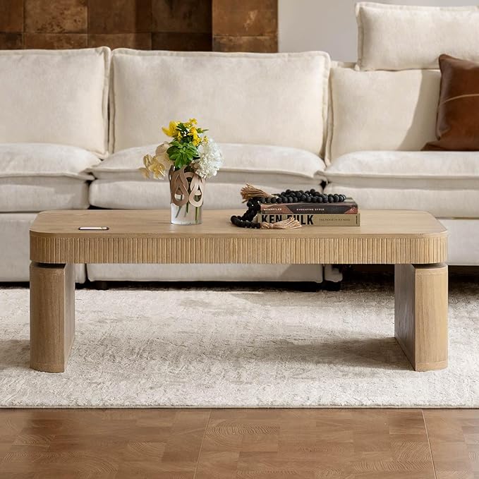 HULALA HOME Lift Top Coffee Table