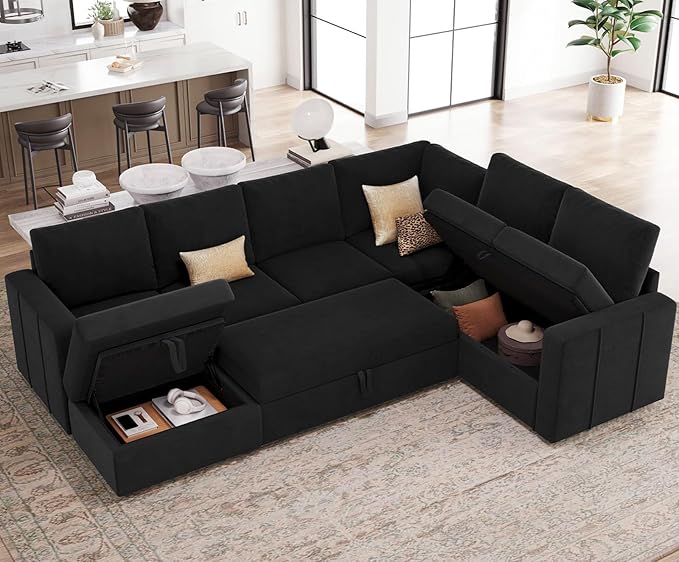 Belffin Modular Sectional Sleeper Sofa