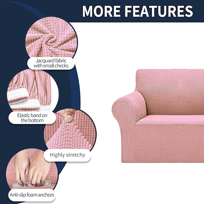 Cupuamon 2026 New Stretch Chair Sofa Slipcovers Couch Cover