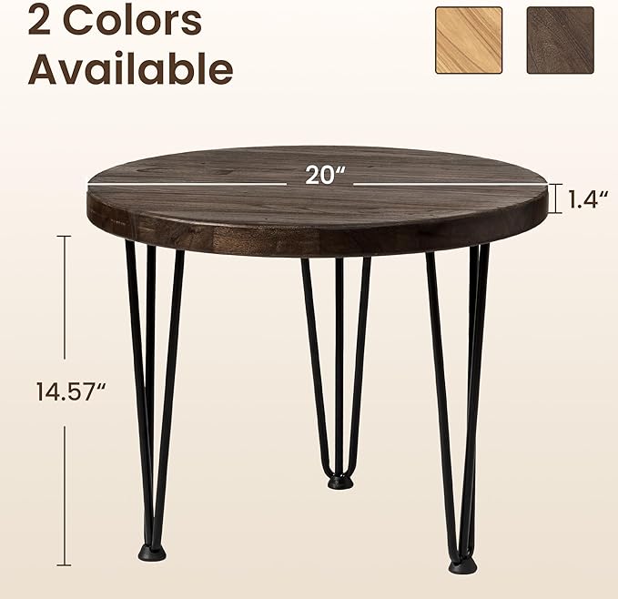 Fun Memories Round Coffee Table