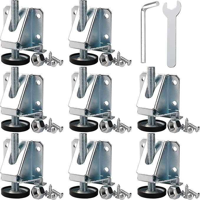 Anwenk Leveling Feet Heavy Duty Furniture Levelers Adjustable Table Leg Leveler