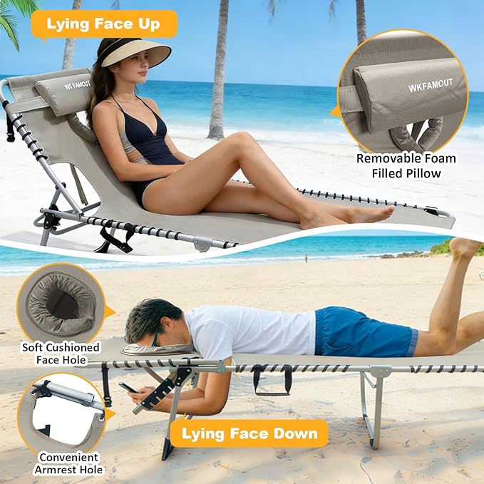 Backpack Sun Tanning Chair
