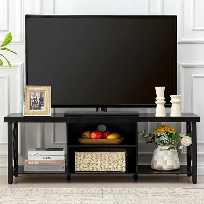 GAZHOME TV Stand for TV up to 65 Inches, TV Cabinet