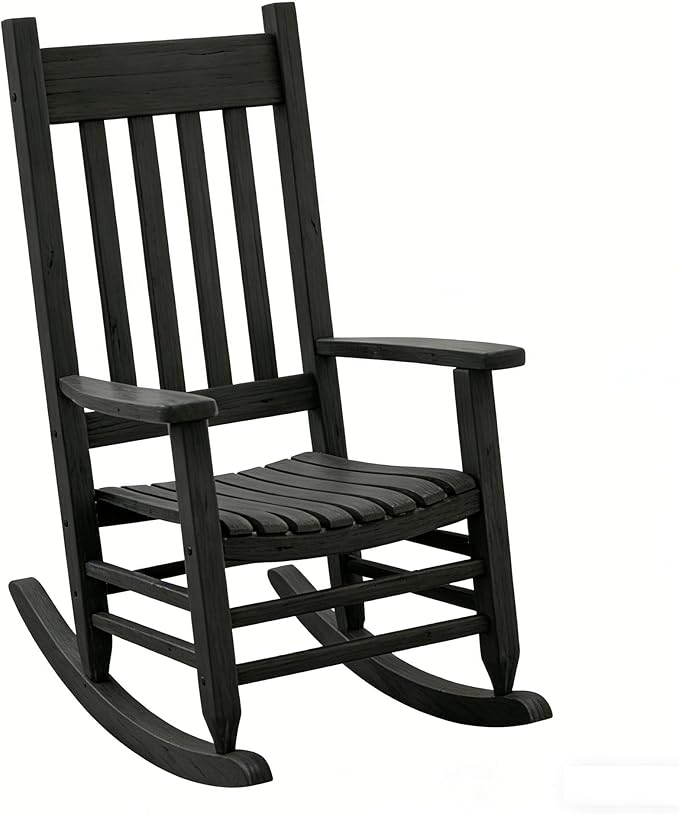 Oversized Outdoor Wooden Rocking Chair