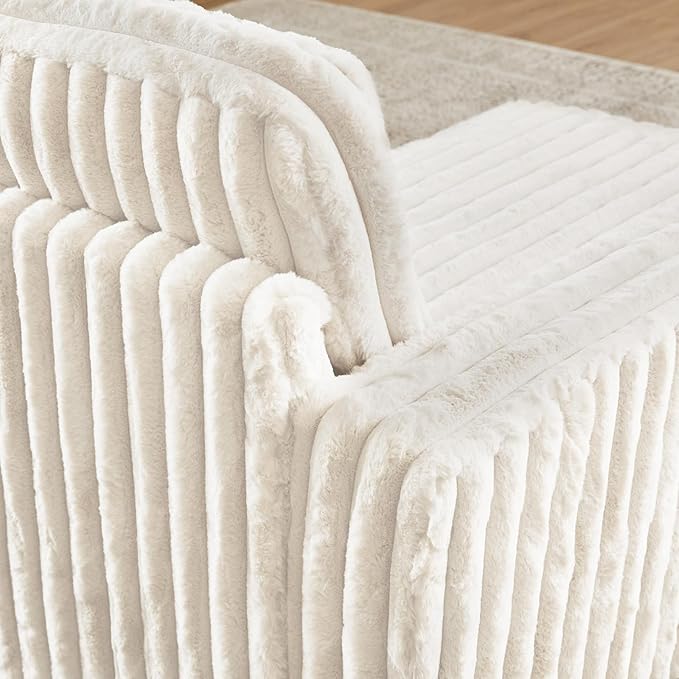 Belffin Plush Corduroy Modular Sectional Sofa Armrest Part Module