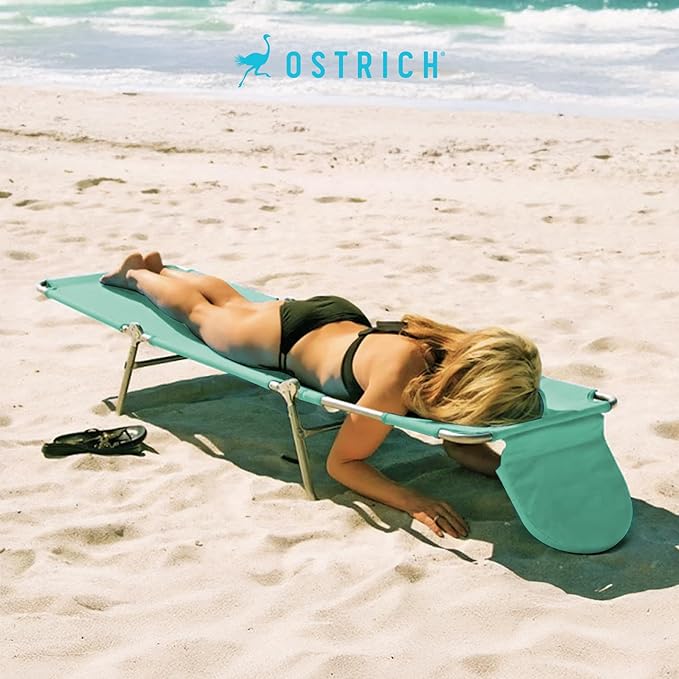 Ostrich the Original Chaise 72 x 22 Inch Lounge Portable Reclining Lounger