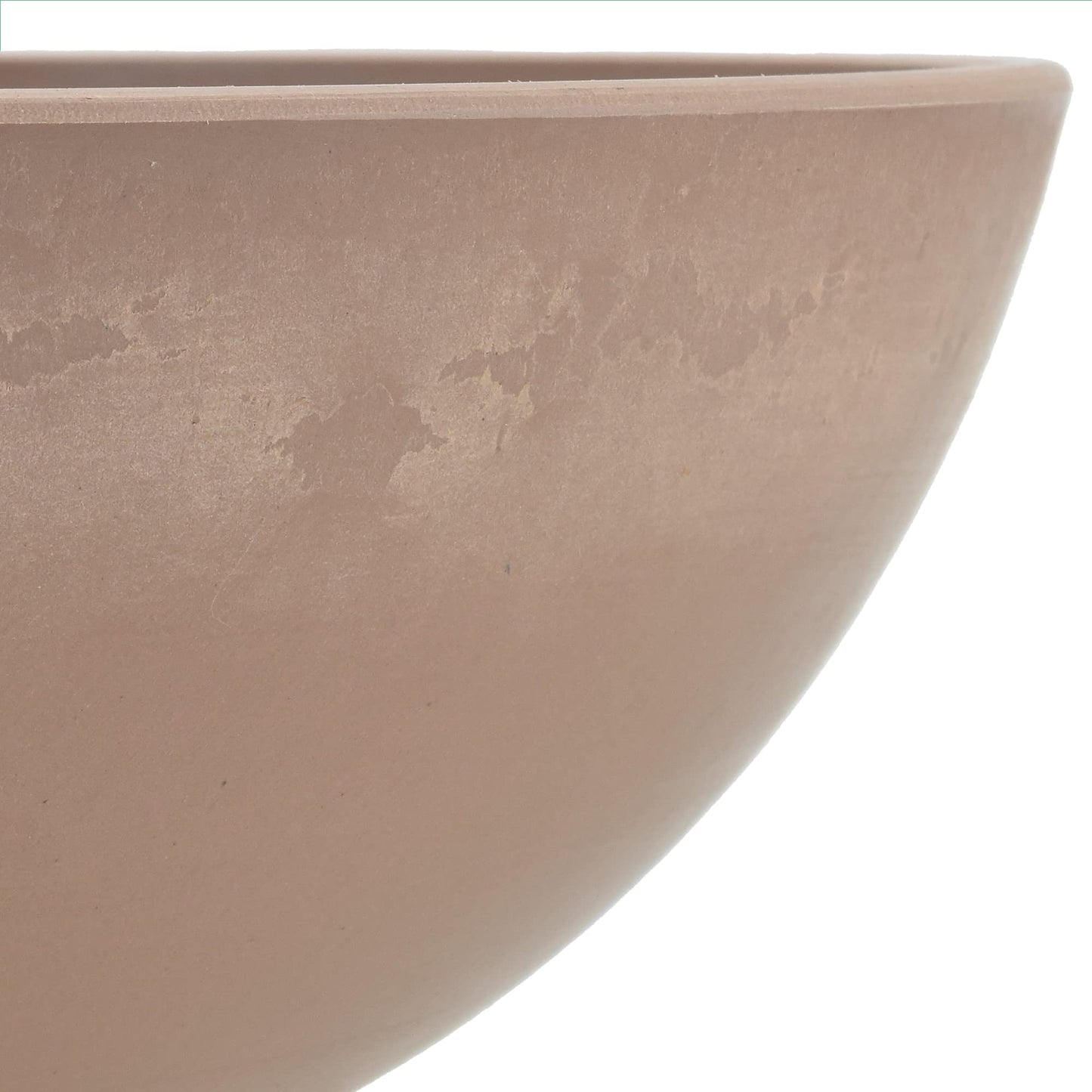 PSW M20TP Garden Bowl, Planter Bowl, Centerpiece Bowl, Fairy Garden Planter 8 Inch (Pack of 2), Taupe