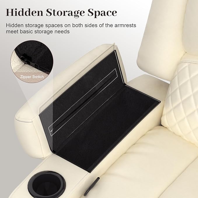 Yolsali 3 Seater Recliner Sofa Set