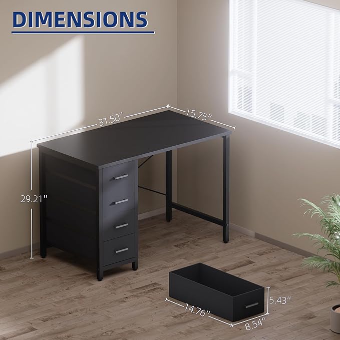 Pamray 32 Inch Computer Desk