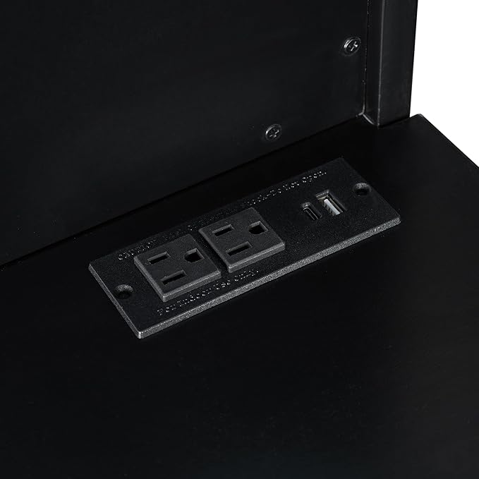 Modern Gaming Loft Bed with Built-in Desk, LED Lighting & Charging Hub –Twin