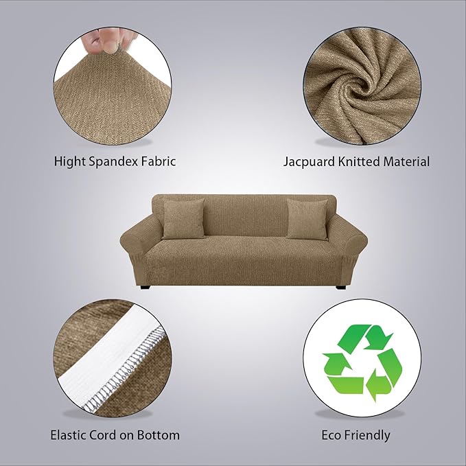 Sofa Slipcover with 2 Pillow Cover