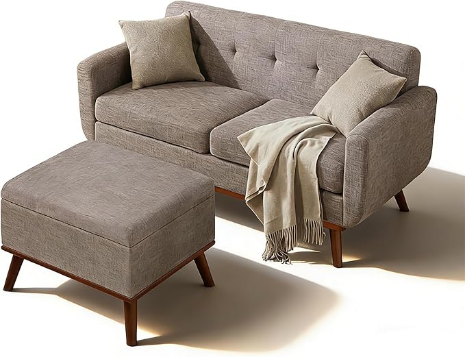 Kingfun 65" W Loveseat Sofa