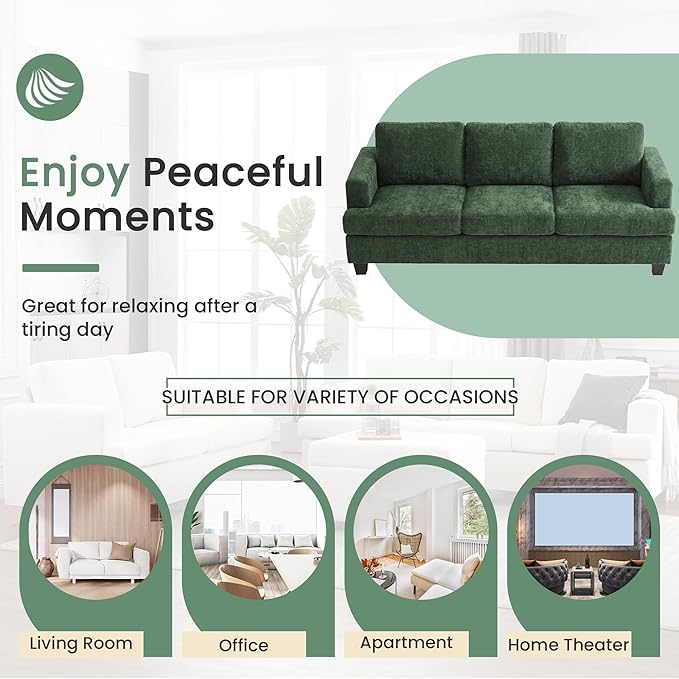 YOUDENOVA Sofa, Modern Comfy Couches