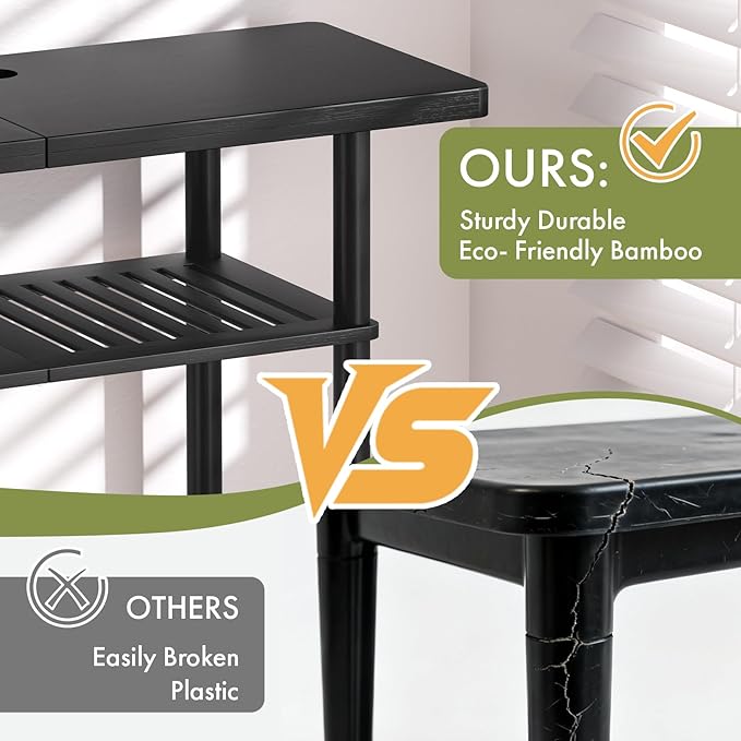 Bamboo TV Stand, Small TV Stands