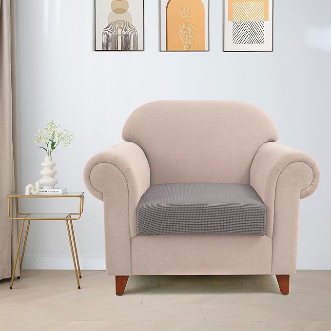 Water Repellent Sofa Cushion Cover, Stretch Sectional Couch Covers Separete