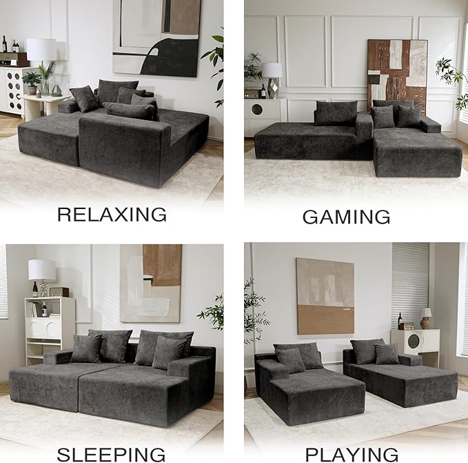 Sytopia Loveseat Chaise Lounge