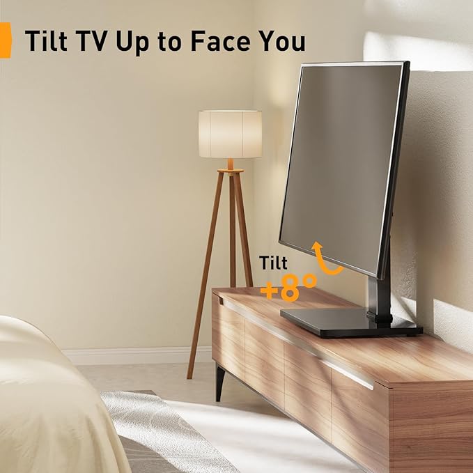 Perlegear Universal Swivel TV Stand
