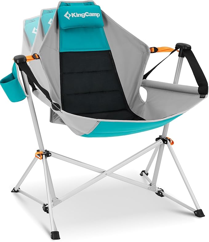 KingCamp Hammock Camping Chair, Swinging Portable Camp Chairs