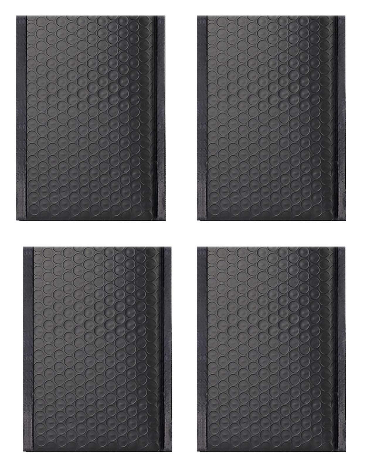 25Pack 5x7 Inches outside Small Black Poly Bubble Lined Mailers Padded Shipping Envelopes Self Seal Mailer Waterproof, Shockproof and Dustproof(Black 5x7 Inches-25pcs)