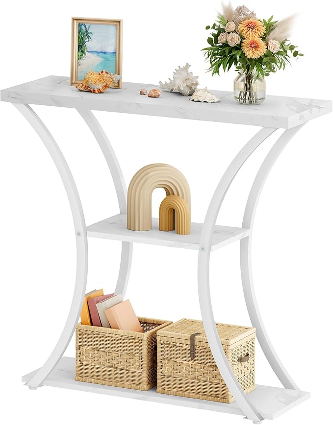 Hoctieon 3 Tier Console Table