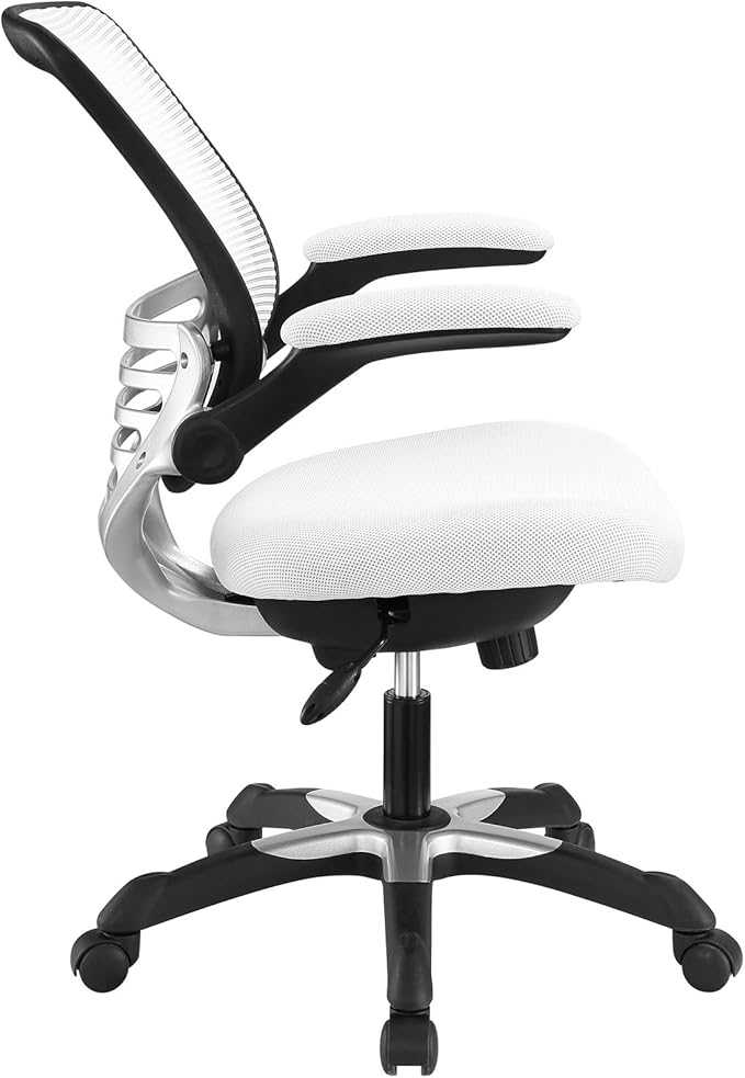 Modway Edge Mesh Back and Mesh Seat Office Chair In Black