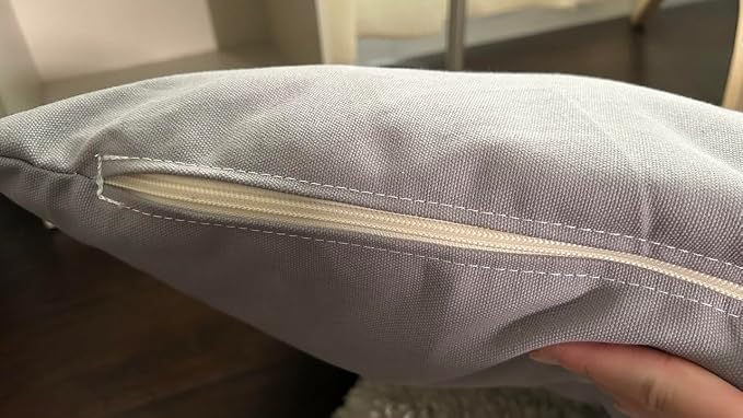 Natural Cotton Canvas Dog Bed – Raw Cotton Filled Pet Cushion Insert, Breathable Eco-Friendly Dog Mattress, Durable Washable Cover with Zipper (Blue Gray, X Large 53"x36"x5")