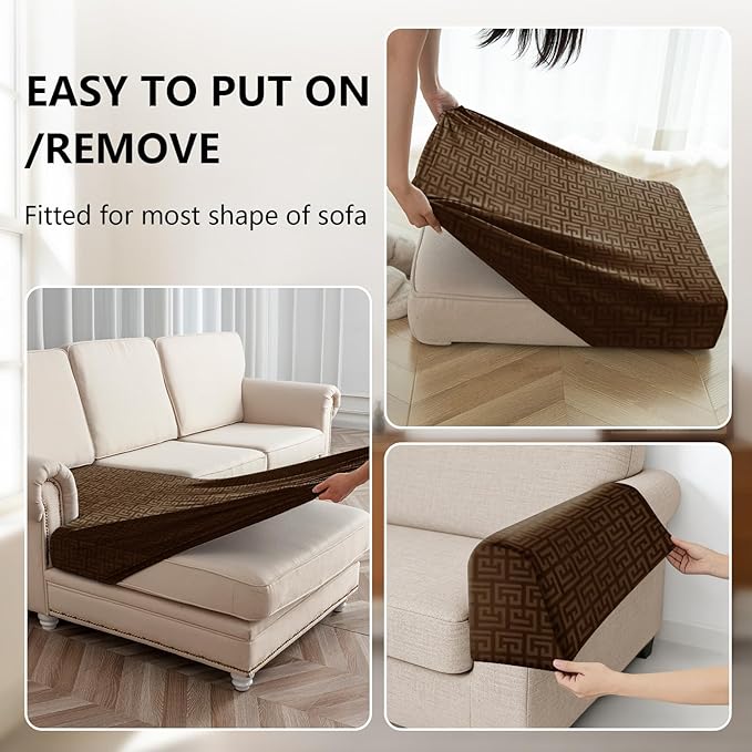 UNBBRRL Stretch Couch Seat Cushion Cover