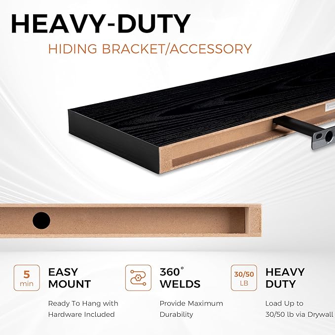 Fun Memories 36Inch Floating Shelves